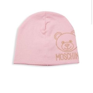 Moschino teddy bear beanie new with tags